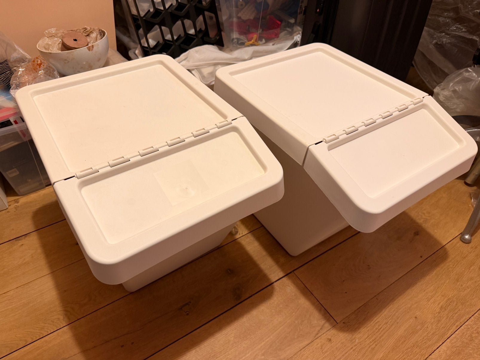 2x IKEA Sorterra opbergbox (60L) – In nieuwstaat!, Ophalen of Verzenden, Zo goed als nieuw, 50 tot 100 cm, Minder dan 50 cm