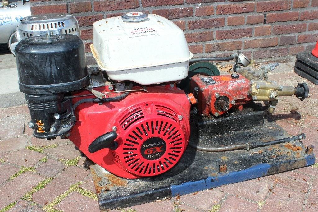 Honda GX340 benzine hogedrukreiniger, Ophalen, Gebruikt, Met regelbare waterdruk, Benzine