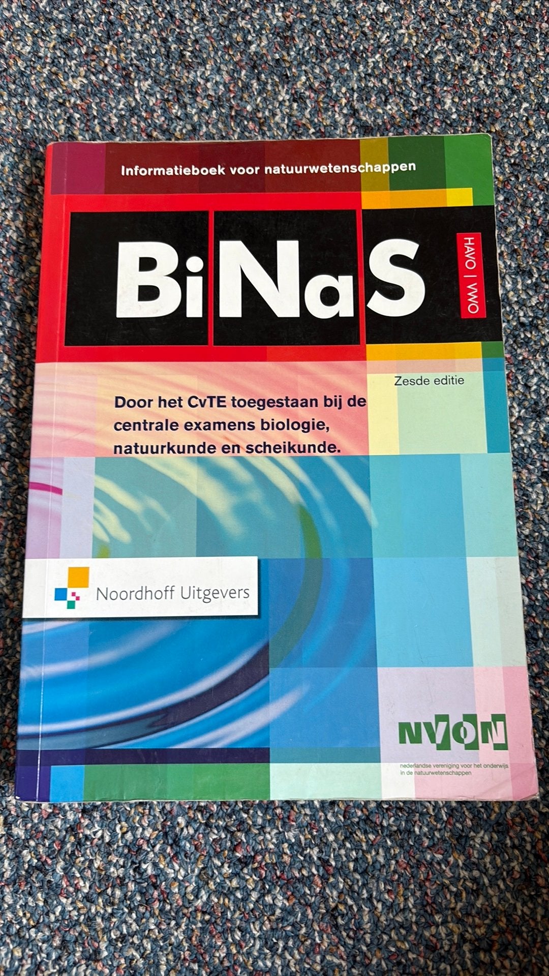 BiNaS, zesde editie, Boeken, Schoolboeken, Ophalen of Verzenden, Zo goed als nieuw, HAVO, Scheikunde