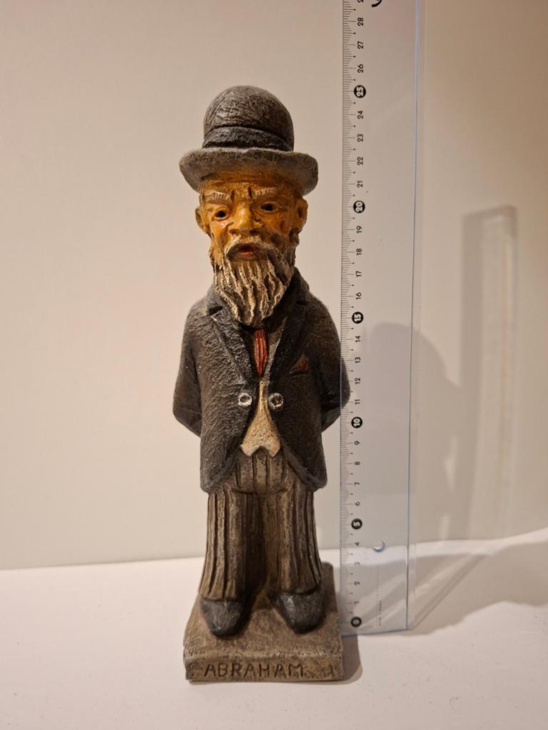 Abraham 50 jaar beeldje, Verzamelen, Ophalen of Verzenden, Zo goed als nieuw, Mens