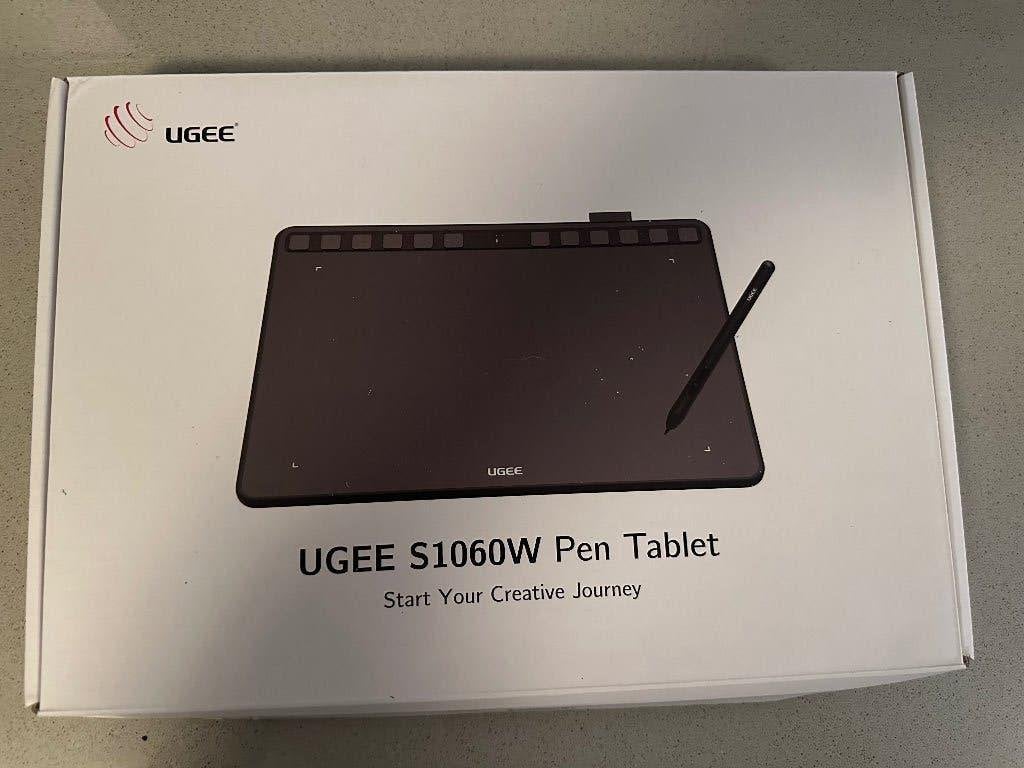 Ugee S1060W pen tablet, Ophalen, Zo goed als nieuw, Draadloos, Ugee