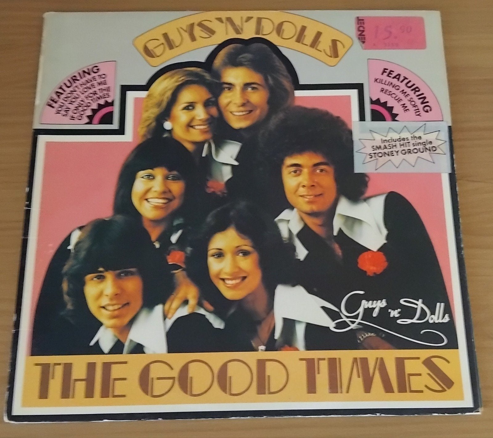 Guys 'n' Dolls - The Good Times LP (1976), Gebruikt, Ophalen of Verzenden, 1970 - 1979, Inclusief binnenhoes