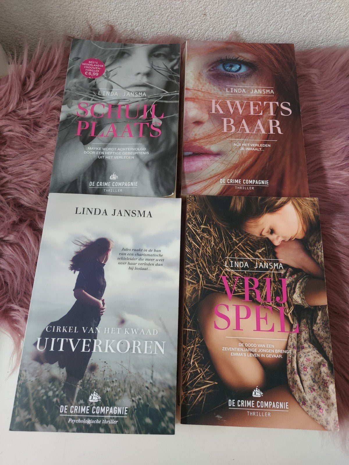Linda Jansma  4x boek-, Ophalen of Verzenden, Zo goed als nieuw, Linda Jansma