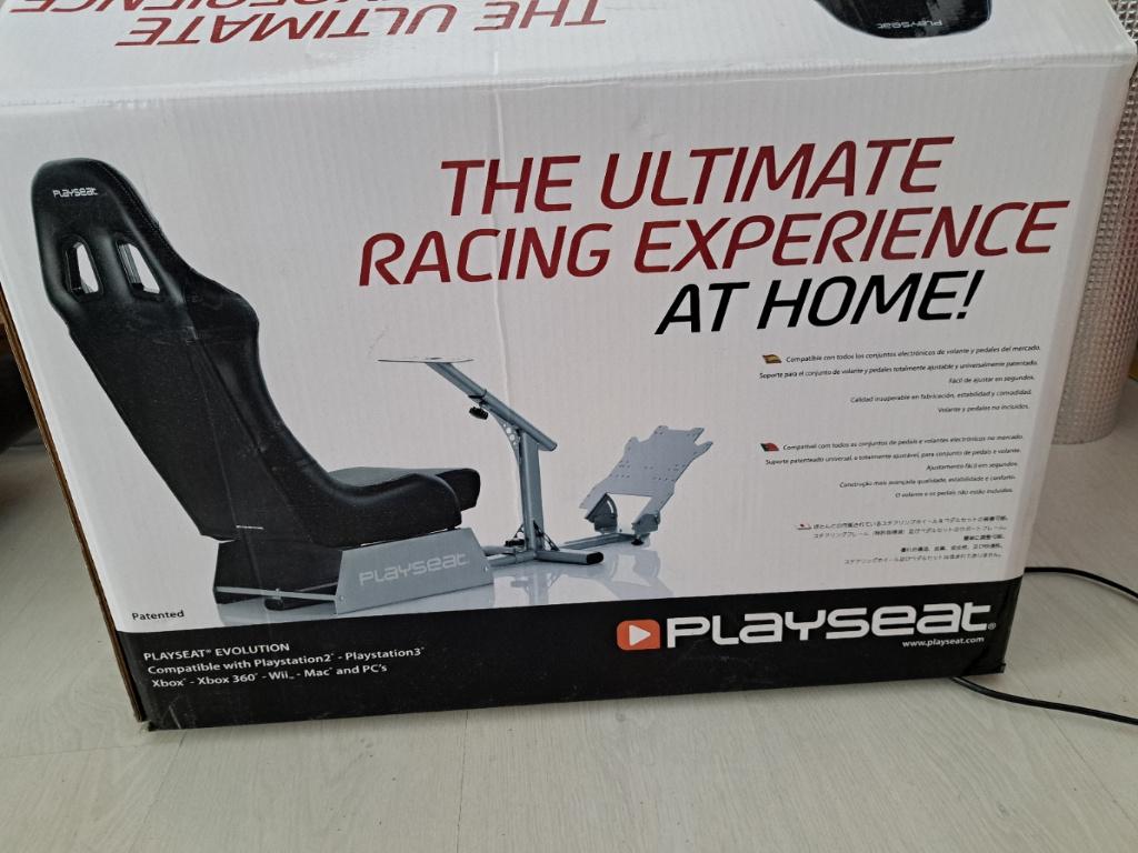 Thrustmaster T150 Play Set Racing Stoel, Ophalen, Zo goed als nieuw, Thrustmaster, SimLab, Moza Racing, Moza