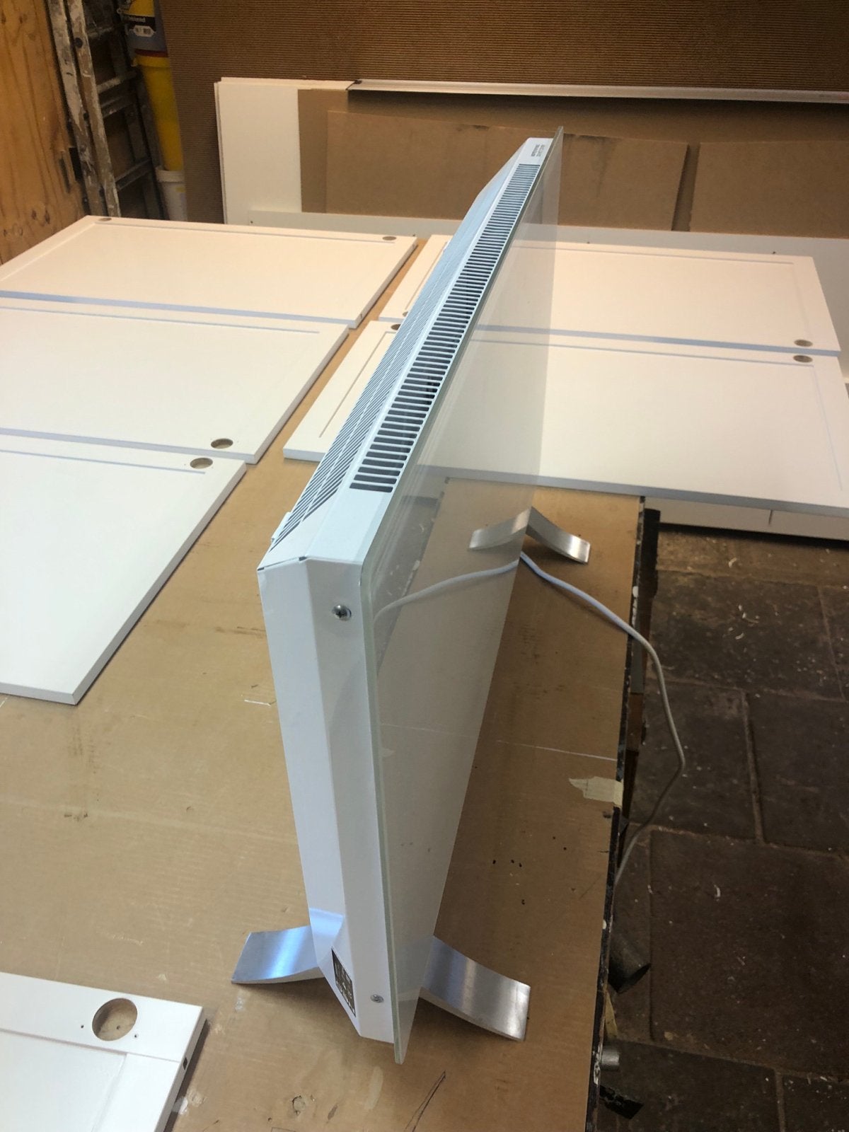 NEO Tools Elektrische Kachel 2000W - Zo goed als nieuw, Minder dan 30 cm, Kachel, Ophalen of Verzenden, Zo goed als nieuw