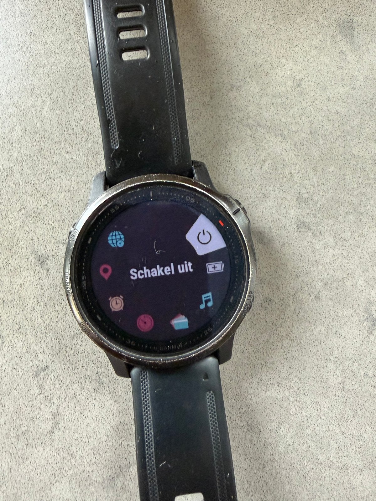 Garmin Fenix 6 Pro Solar met extra bandjes, Zwart, Ophalen of Verzenden, Waterdicht, Afstand