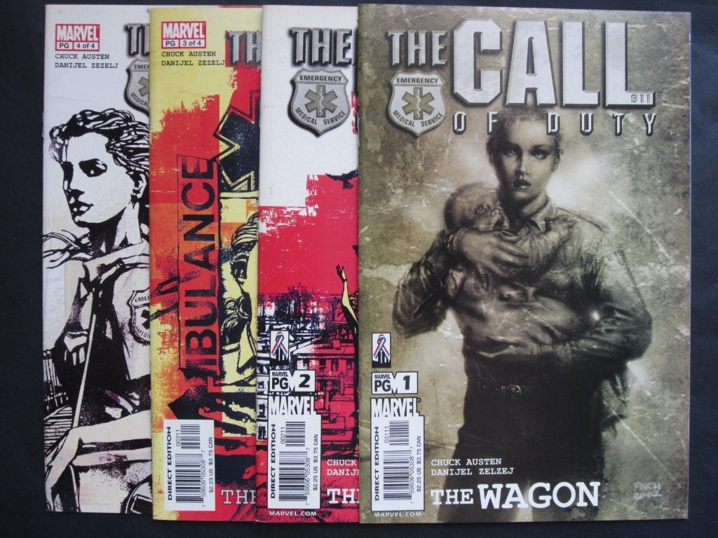 Call Of Duty: The Wagon #1-4 Marvel 2002 Complete miniserie, Boeken, Amerika, Verzenden, Complete serie of reeks, Nieuw