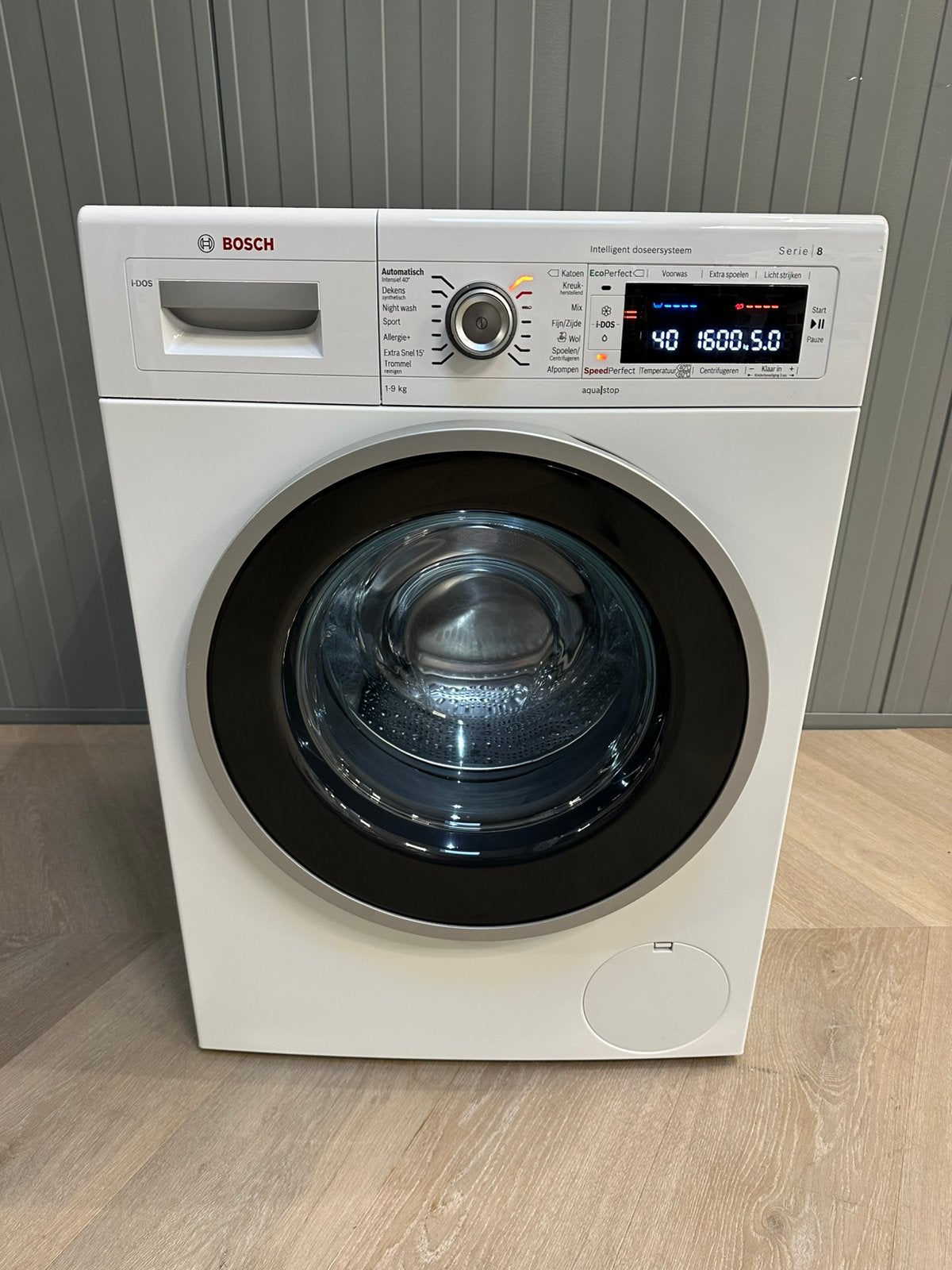Bosch Serie8 A+++ 9kg 1600rpm Inclusief Garantie&Bezorging, Ophalen, Q, Voorlader, Q