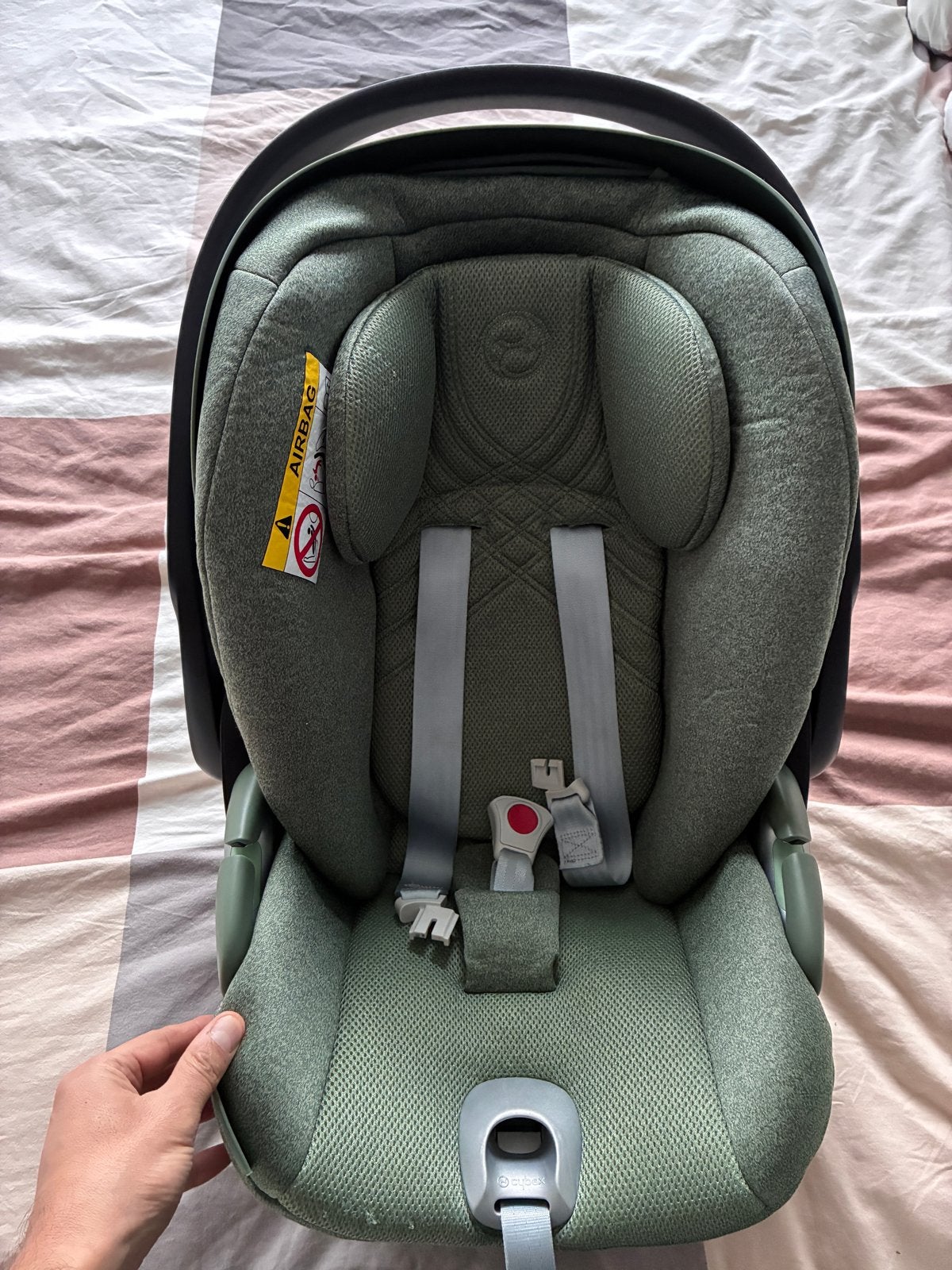 Cybex Cloud T+ autostoel met Isofix base - In topstaat, Gebruikt, Afneembare rugleuning, Isofix, 0 t/m 13 kg