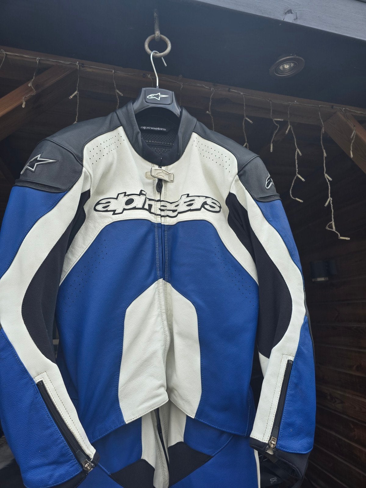 Alpinestars 2-delig motorpak, maat 52, zgan, Motoren, Ophalen, Alpinestars, Tweedehands, Heren