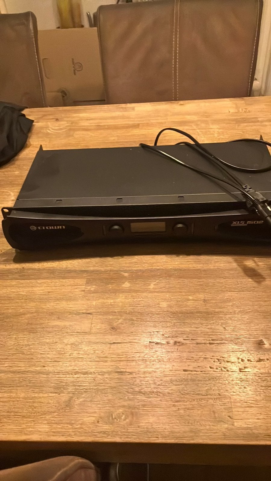 Crown xls1502 110v inclusief 1500w ringkern omvormer, Ophalen of Verzenden, Zo goed als nieuw, 120 watt of meer, Overige merken