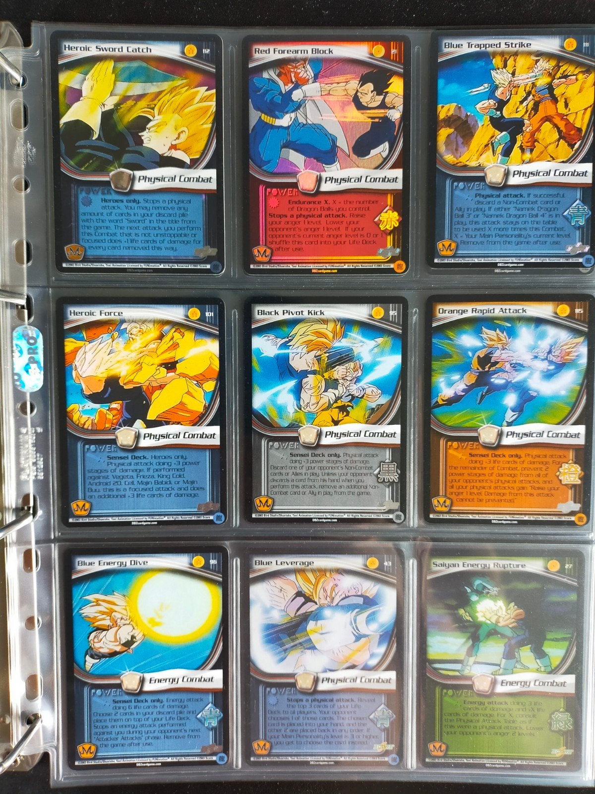Limited Dragonball Z CCG Babidi Saga Kaarten, Ophalen of Verzenden, Zo goed als nieuw, Meerdere kaarten, Foil