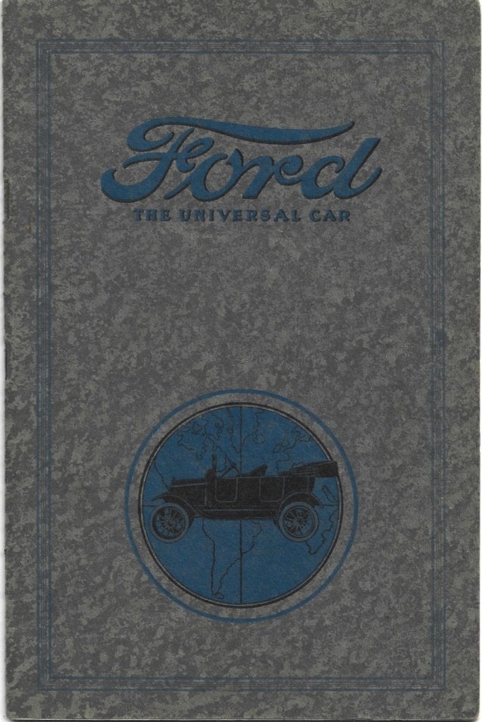 Ford universal car auto brochure 1916 1917 (A1437), Verzenden, Zo goed als nieuw, Ford