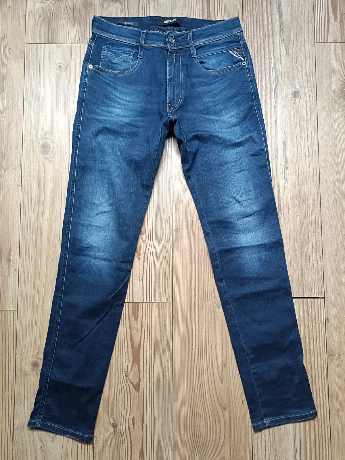 Replay anbass hyperflex maat 31-32, Ophalen of Verzenden, Zo goed als nieuw, Blauw, W32 (confectie 46) of kleiner