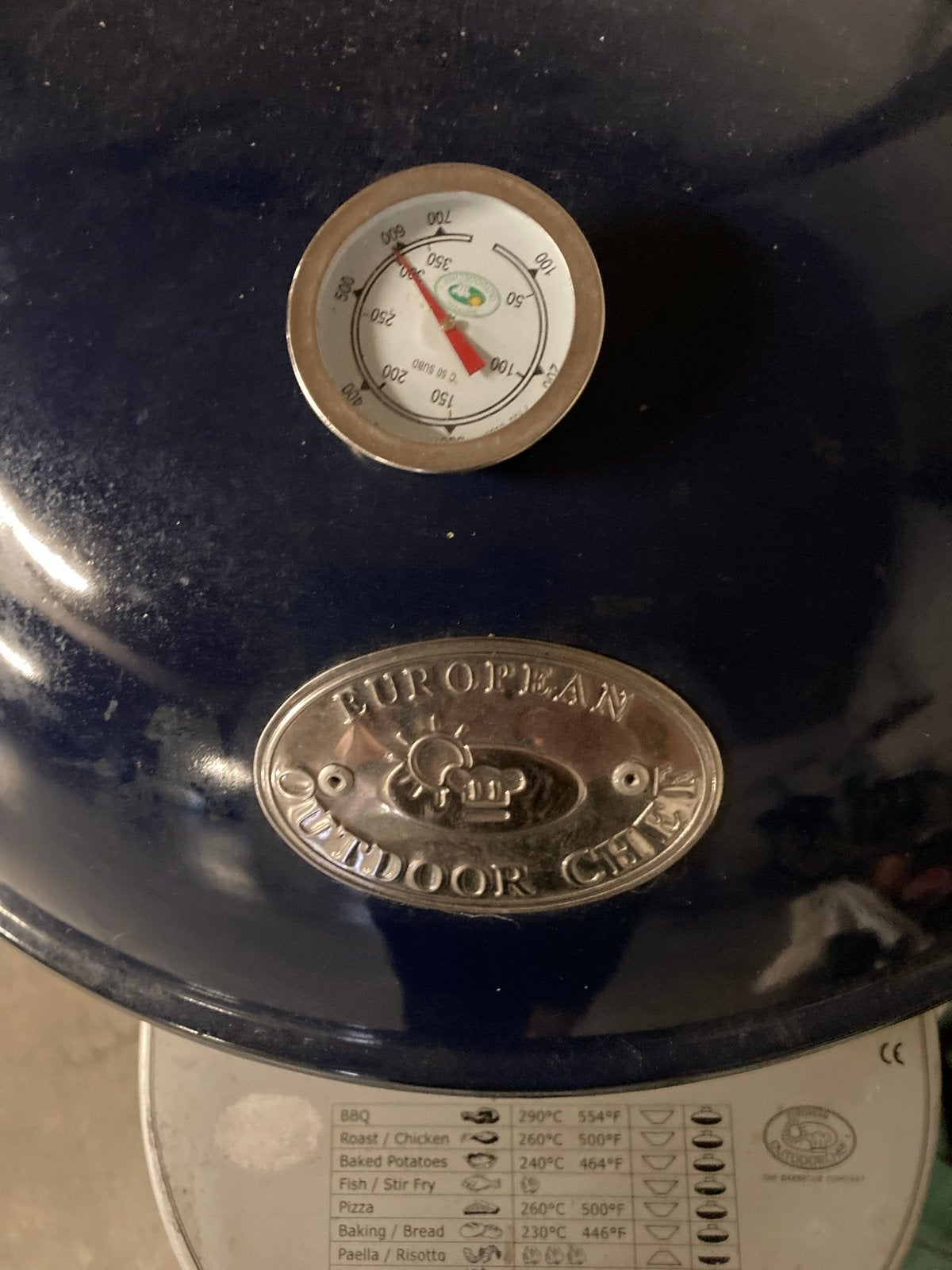 European Outdoor Chef BBQ met hervulbare gasfles, Ophalen, Gebruikt