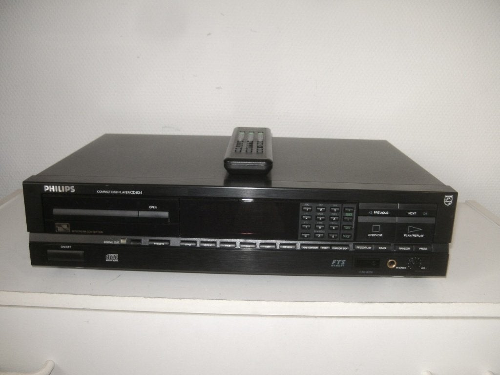 Philips cd speler type CD834, Ophalen, Philips