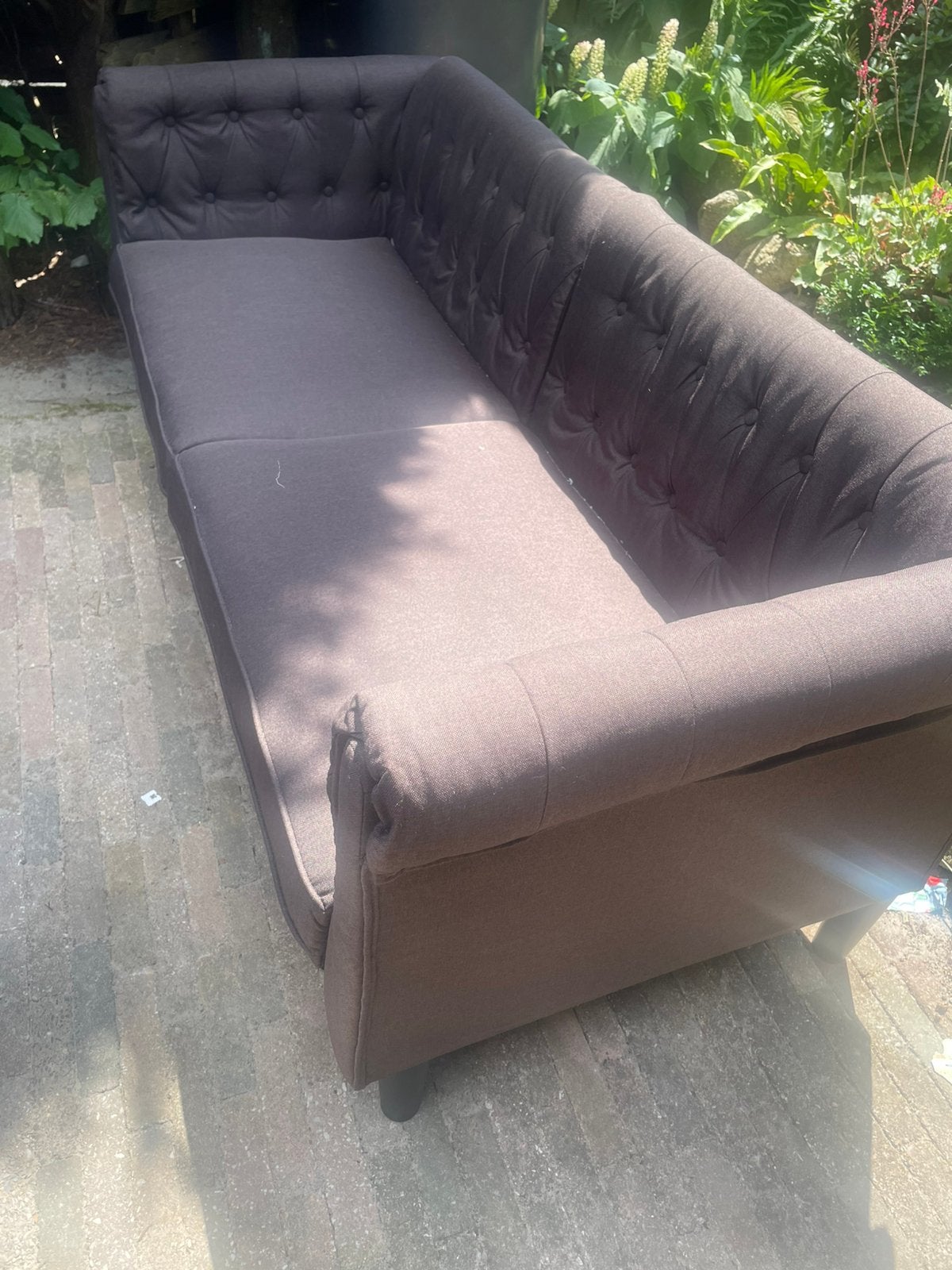 Aangeboden bank sofa in goede staat, Ophalen, Tweepersoons, 75 tot 100 cm, Zo goed als nieuw