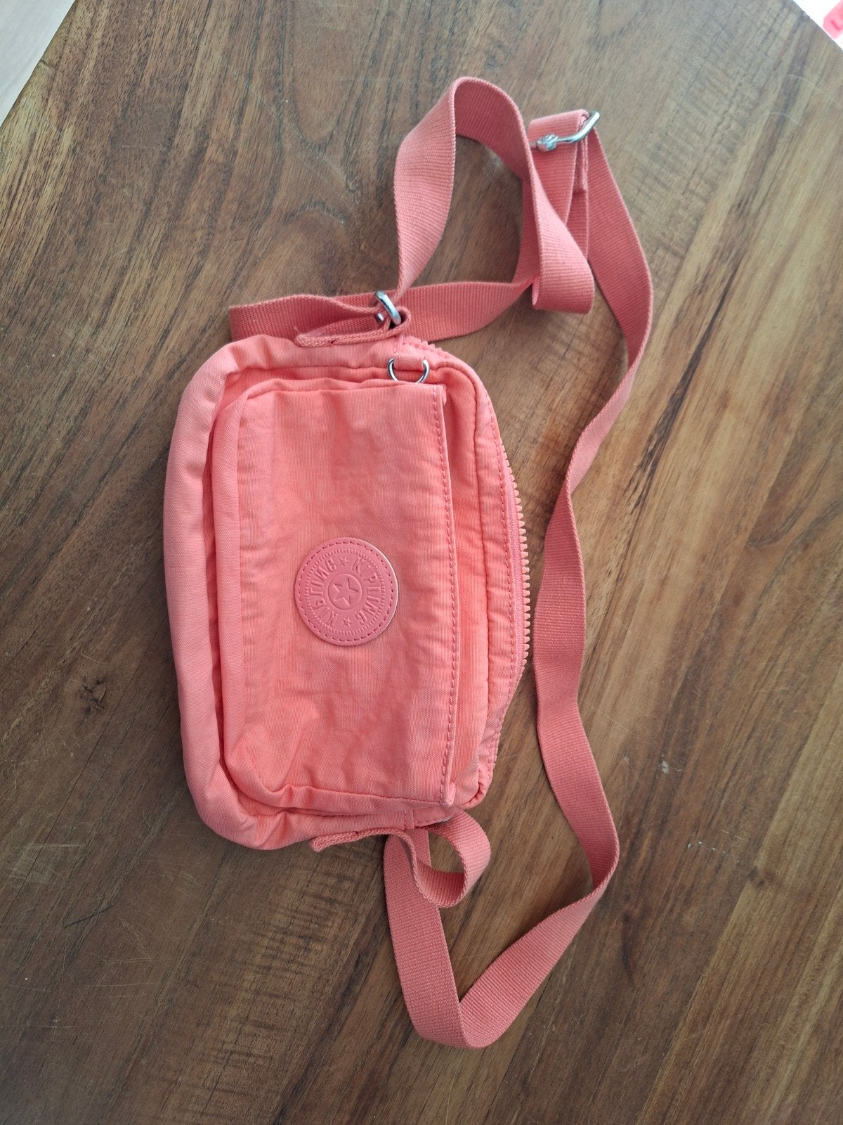 Kipling Schoudertasje - Koraalrood, Ophalen of Verzenden, Gebruikt, Oranje, Schoudertasje