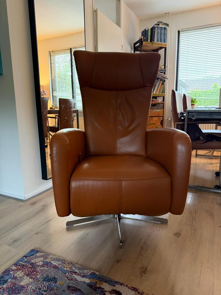 Prominent RelaxFauteuil RelaxStoel ZGAN NIEUWPRIJS €2995, Prominent Design Kwaliteit Comfort, Nieuw, Leer, Ophalen of Verzenden