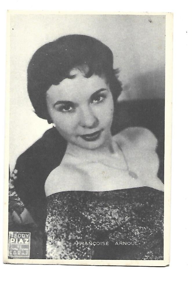 Francoise Arnoul, Verzenden, 1960 tot 1980, Ongelopen, Sterren en Beroemdheden