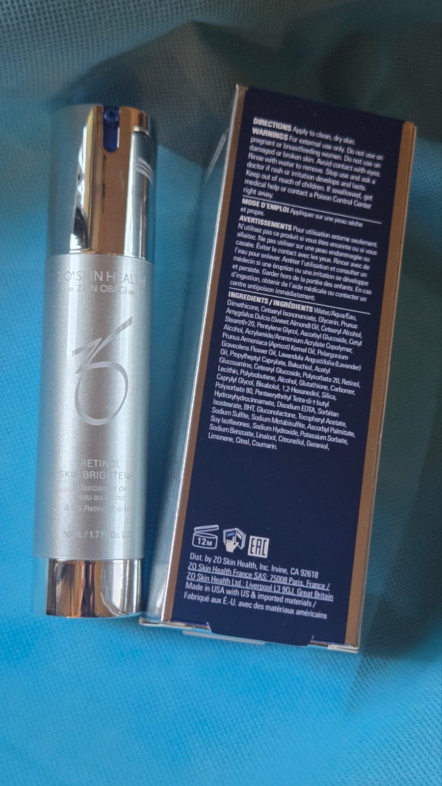 ZO Skin Health Retinol  0.5% creme- Nieuw, Verzenden, Nieuw
