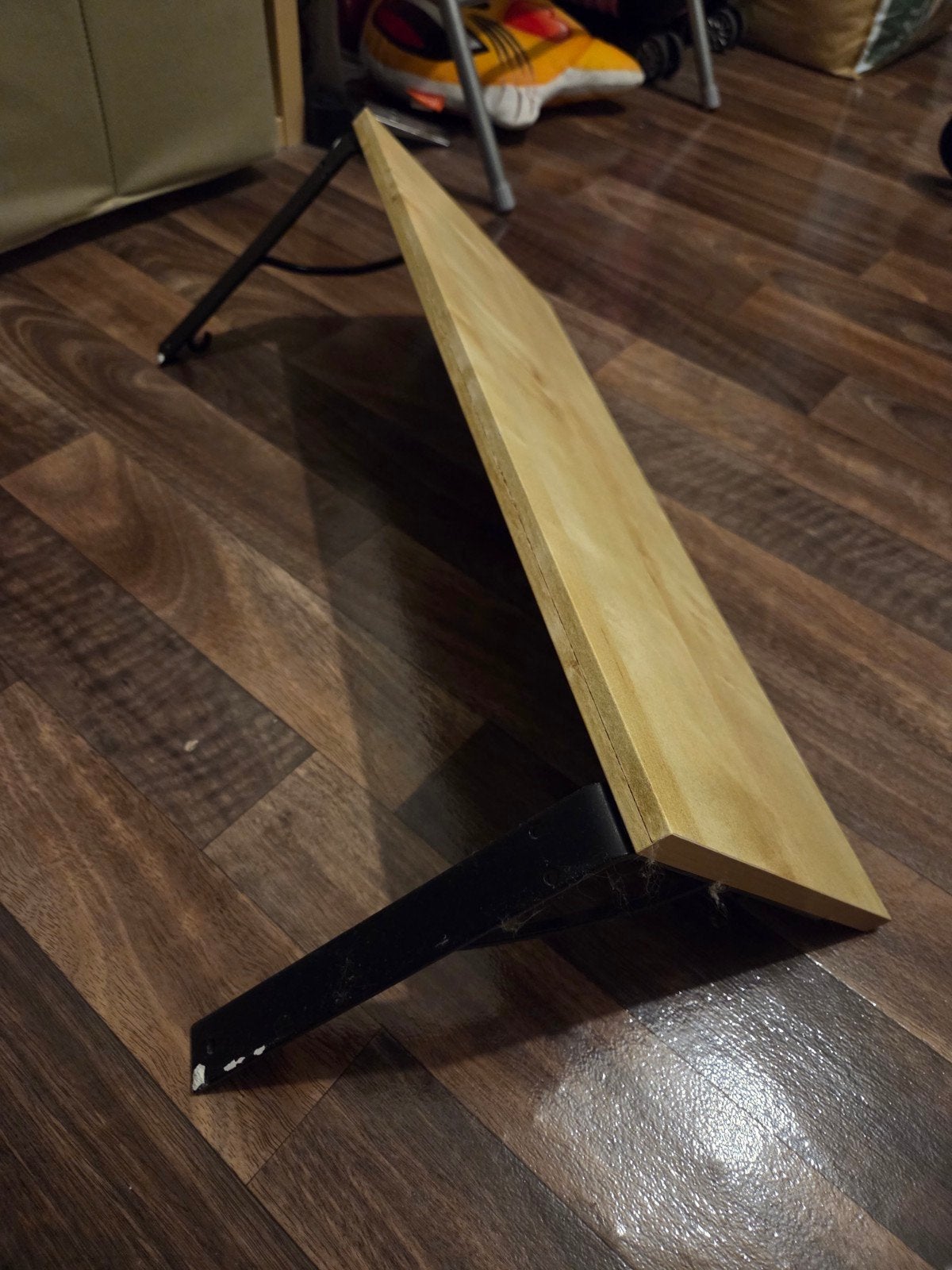 2 wandplanken / metaal, Ophalen, Zo goed als nieuw