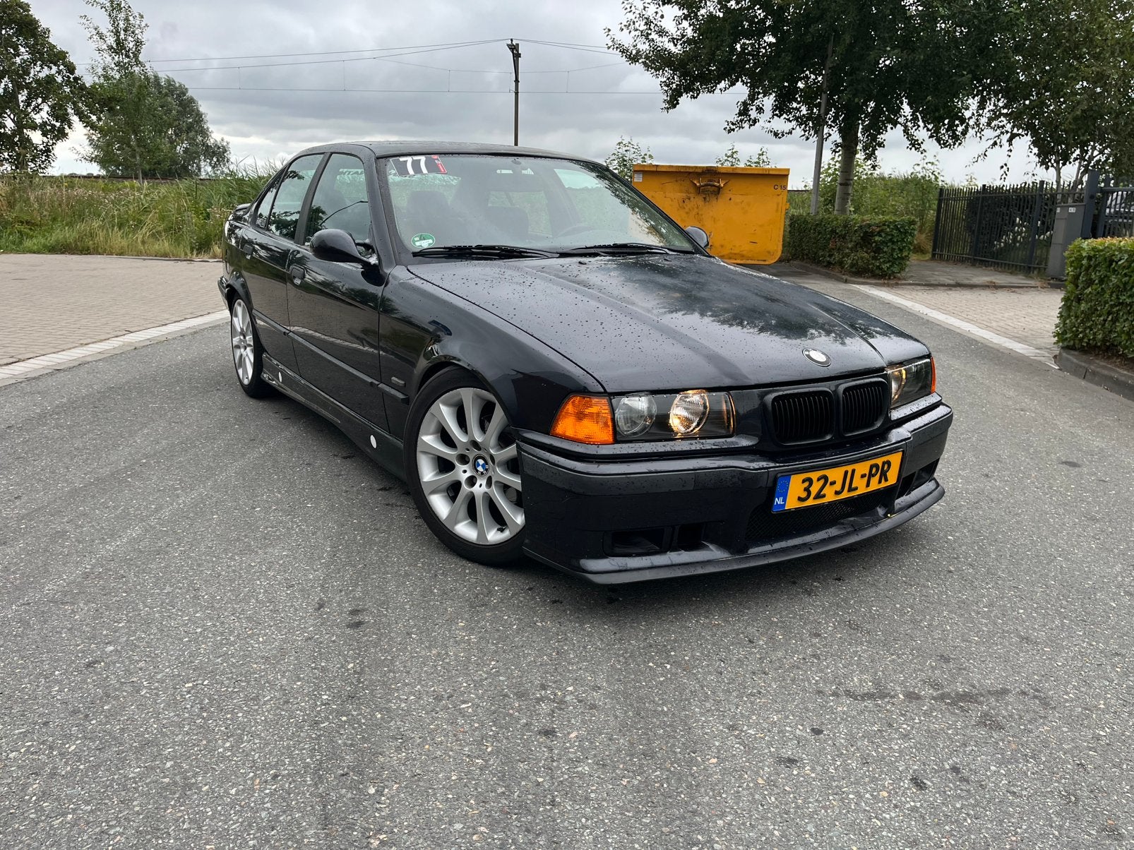 BMW 3-Serie e36 2.8 I 328 1997 Zwart, Auto's, Achterwielaandrijving, Zwart, Handgeschakeld, Particulier