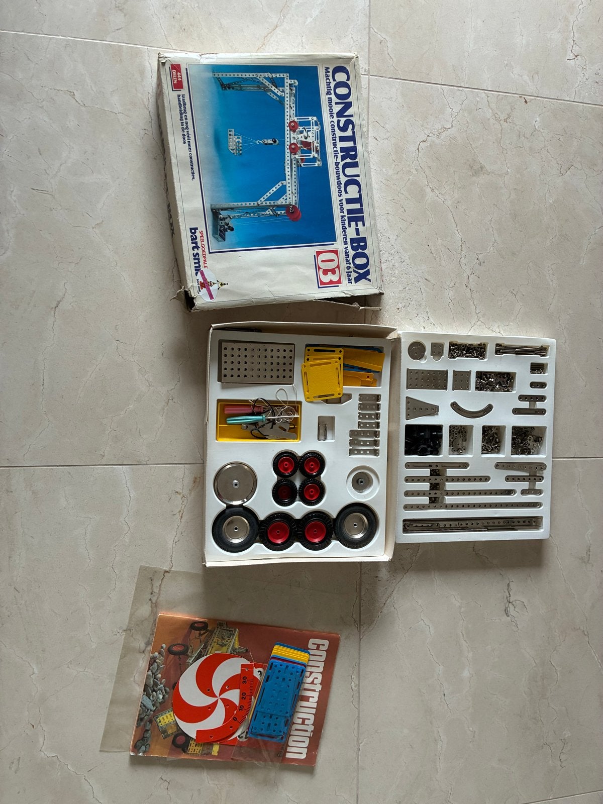 Meccano Constructie-Box 03 Bouwdoos - Bart Smit, Ophalen, Gebruikt, Overige merken