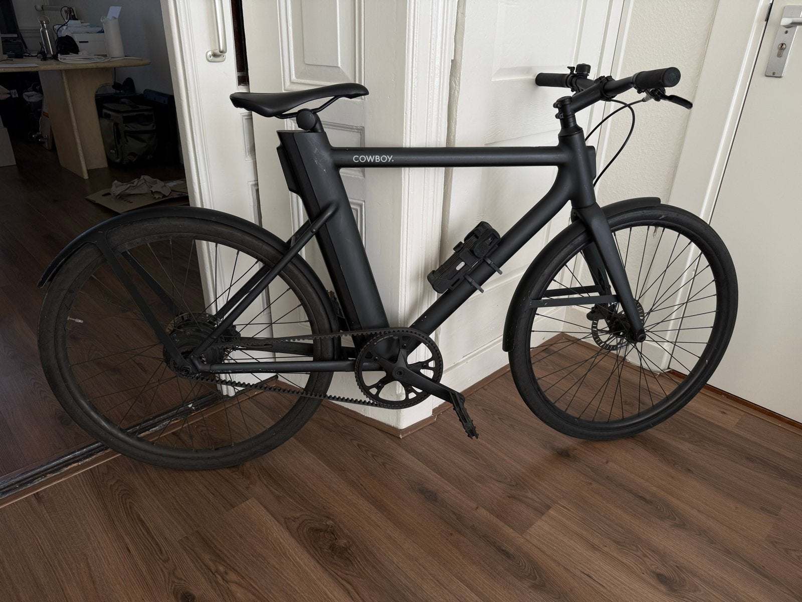 Cowboy 3 elektrische fiets – mat zwart, Fietsen en Brommers, Elektrische fietsen, 55 tot 59 cm, Ophalen, Gebruikt, Cowboy