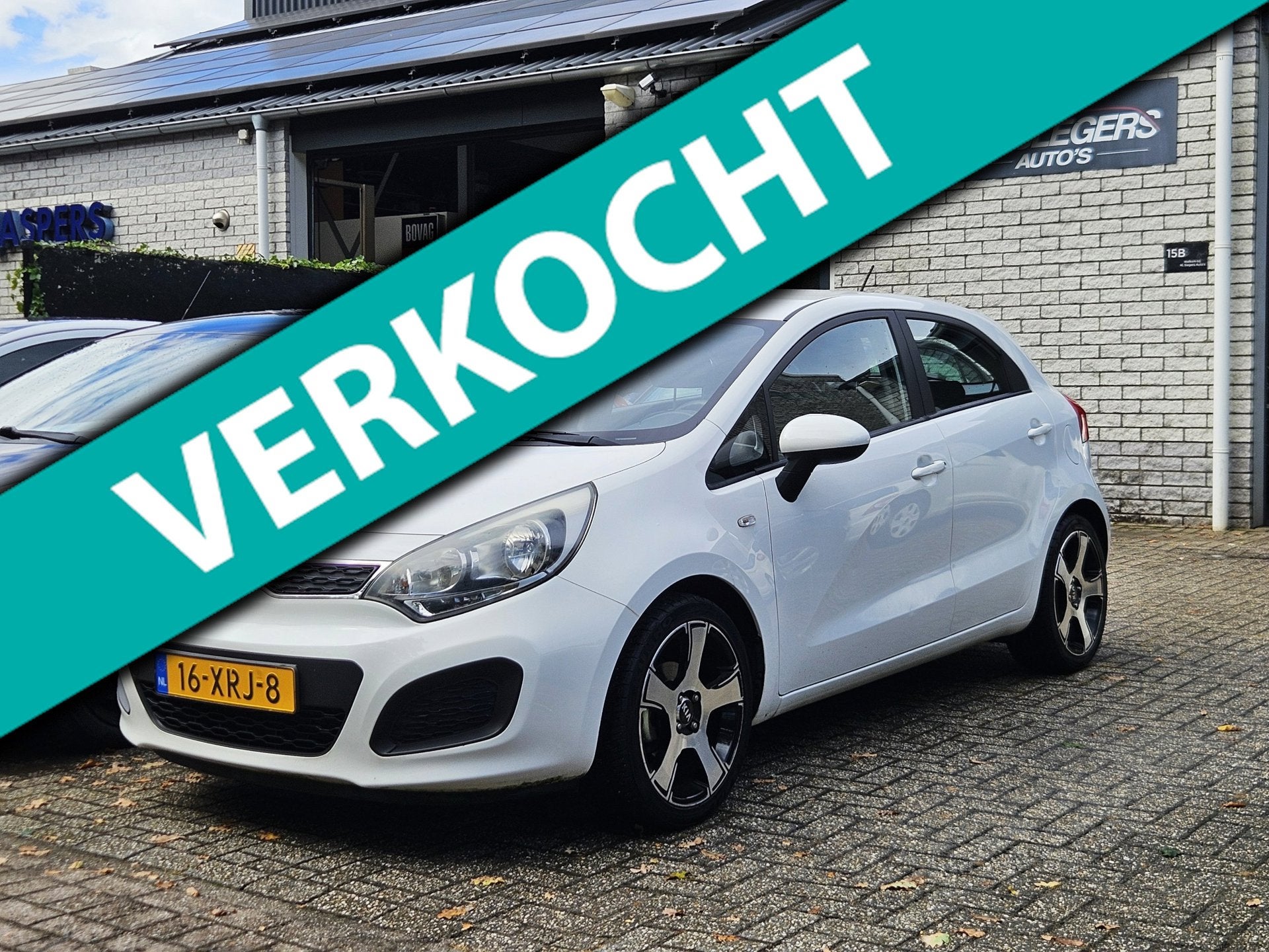 Kia Rio 1.2 CVVT Comfort Pack*Lage km*NAP!, Auto's, Euro 5, 4 cilinders, Wit, Origineel Nederlands