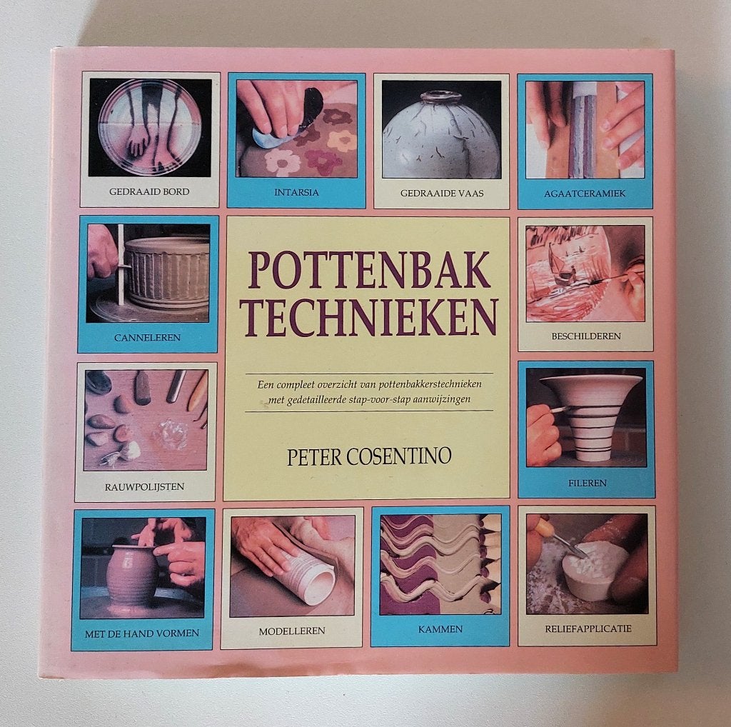 Pottenbaktechnieken - Peter Consentino, Boeken, Hobby en Vrije tijd, Ophalen of Verzenden, Zo goed als nieuw, Kleien en Boetseren