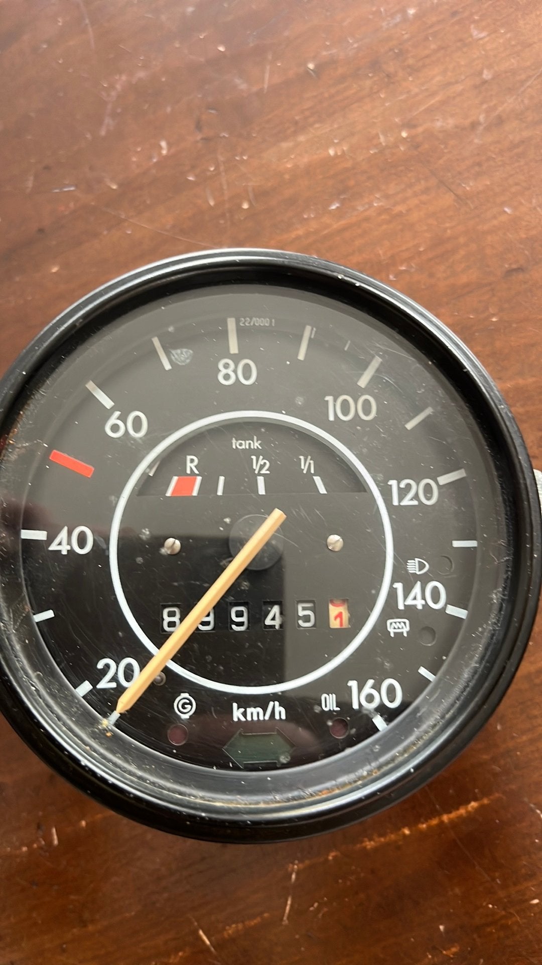 Kilometertellerklok Kever, Auto-onderdelen, Ophalen