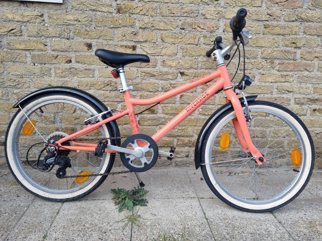 Riverside meisjesfiets 20 inch (5-8jr), Ophalen, Gebruikt, 20 inch, Versnellingen