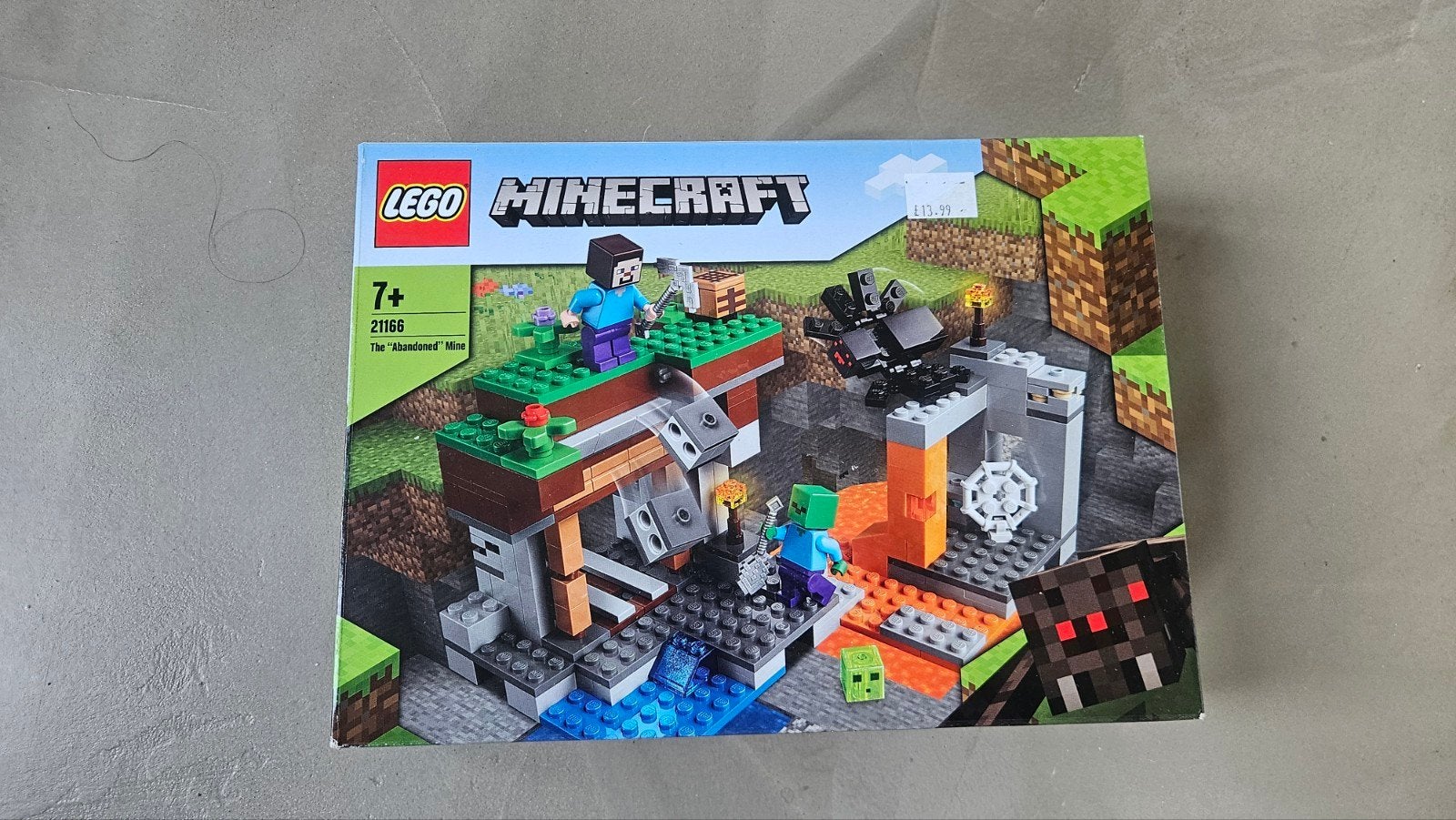 Lego Minecraft 21166 The abandoned mine, Inclusief instructies, Minecraft, Lego, Ophalen of Verzenden