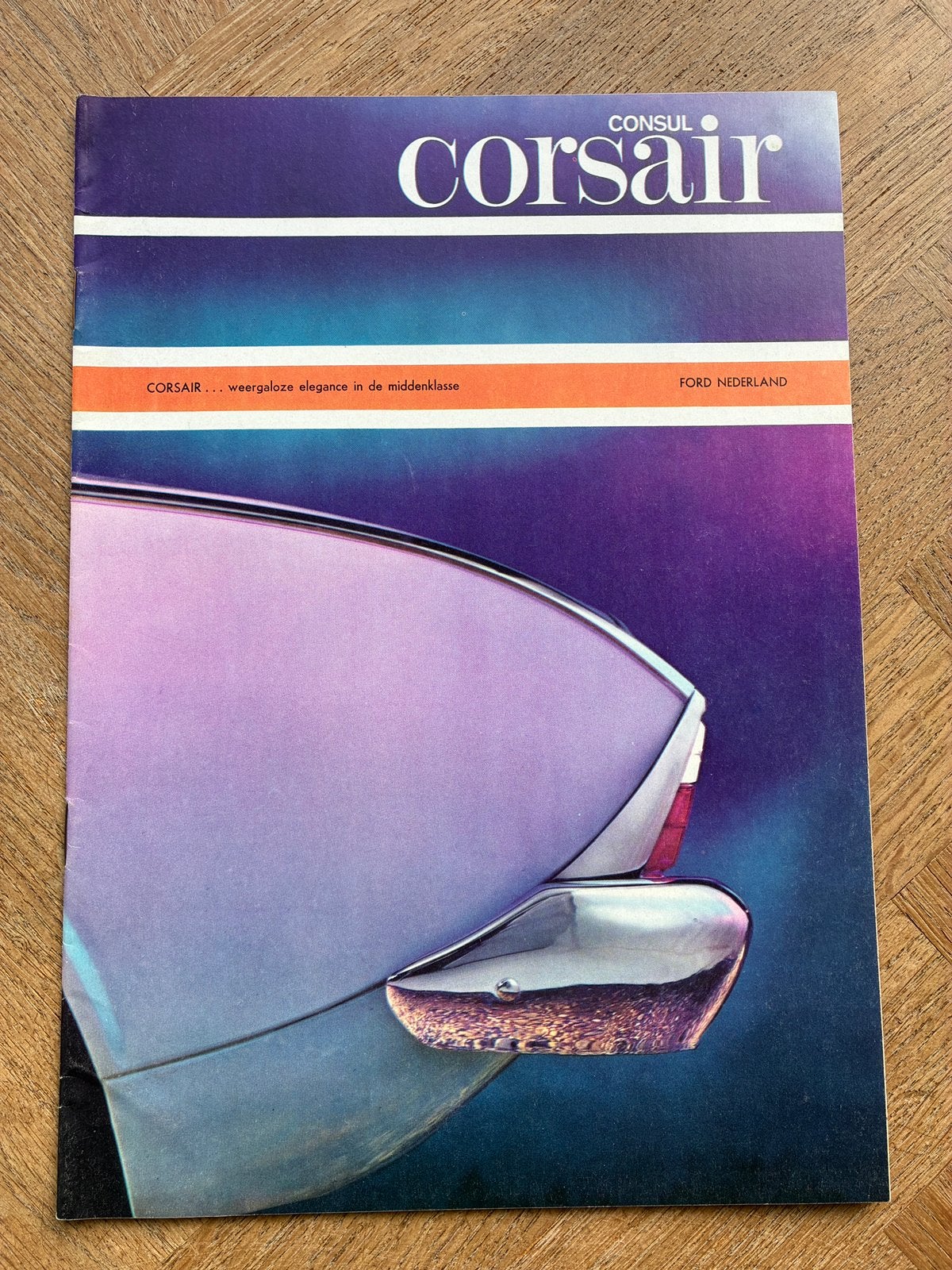 Ford Consul Corsair brochure, Verzenden, Zo goed als nieuw, Ford
