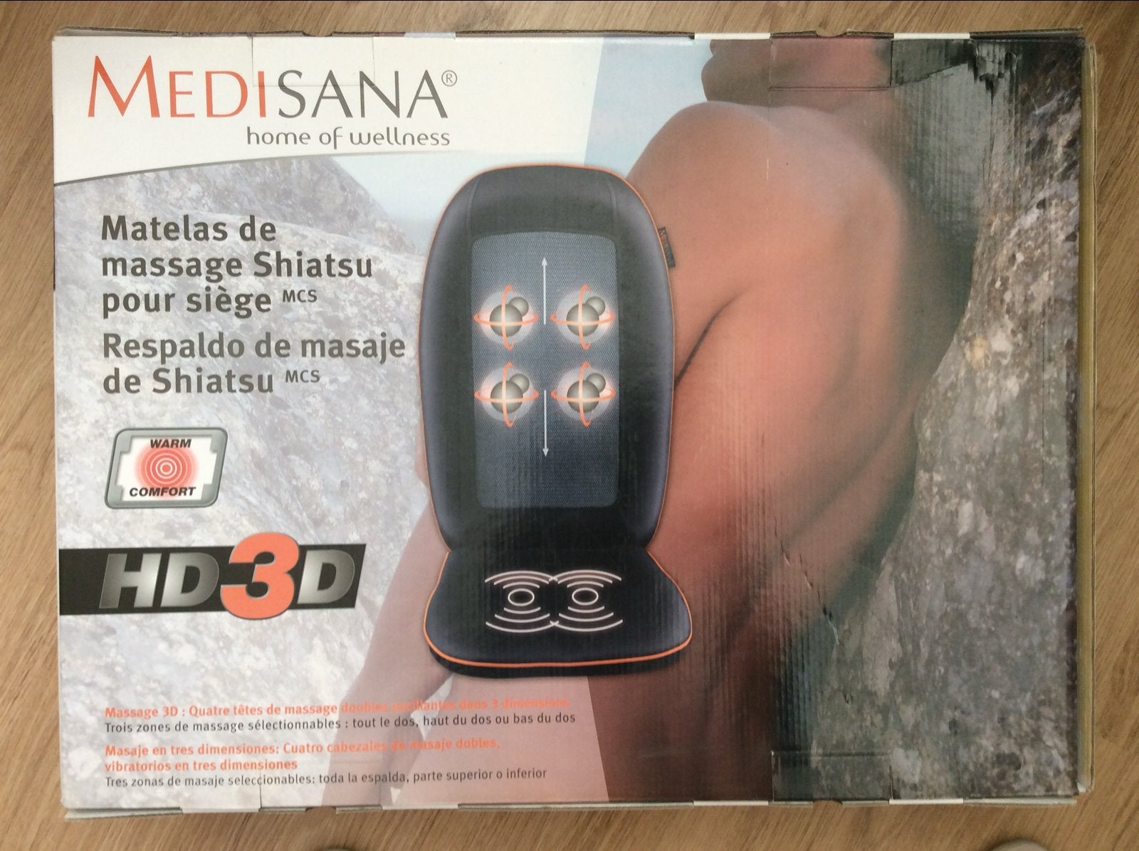 Medisana MCN Pro Shiatsu Massagestoel - Nek & Rug, Ophalen of Verzenden, Zo goed als nieuw, Massagestoel of Kussen