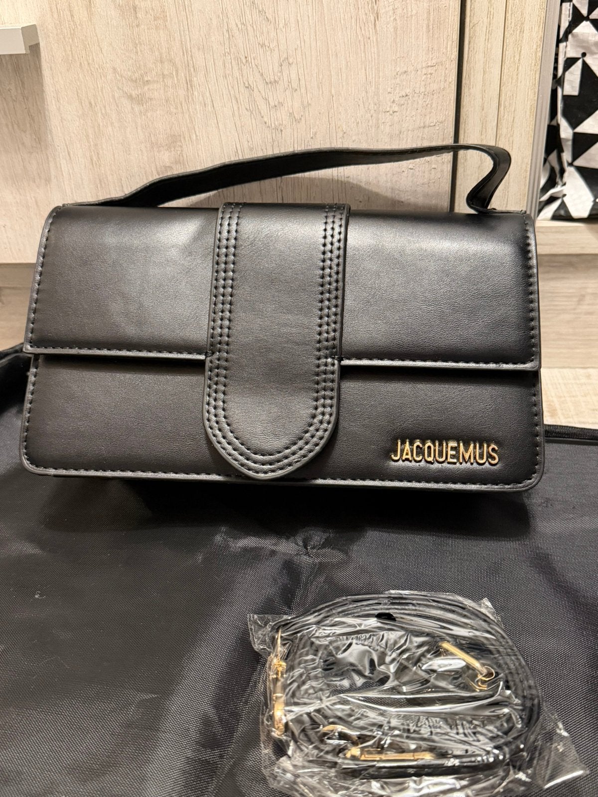 jacq tas, Sieraden, Tassen en Uiterlijk, Tassen | Damestassen, Ophalen of Verzenden, Nieuw, Zwart, Schoudertasje