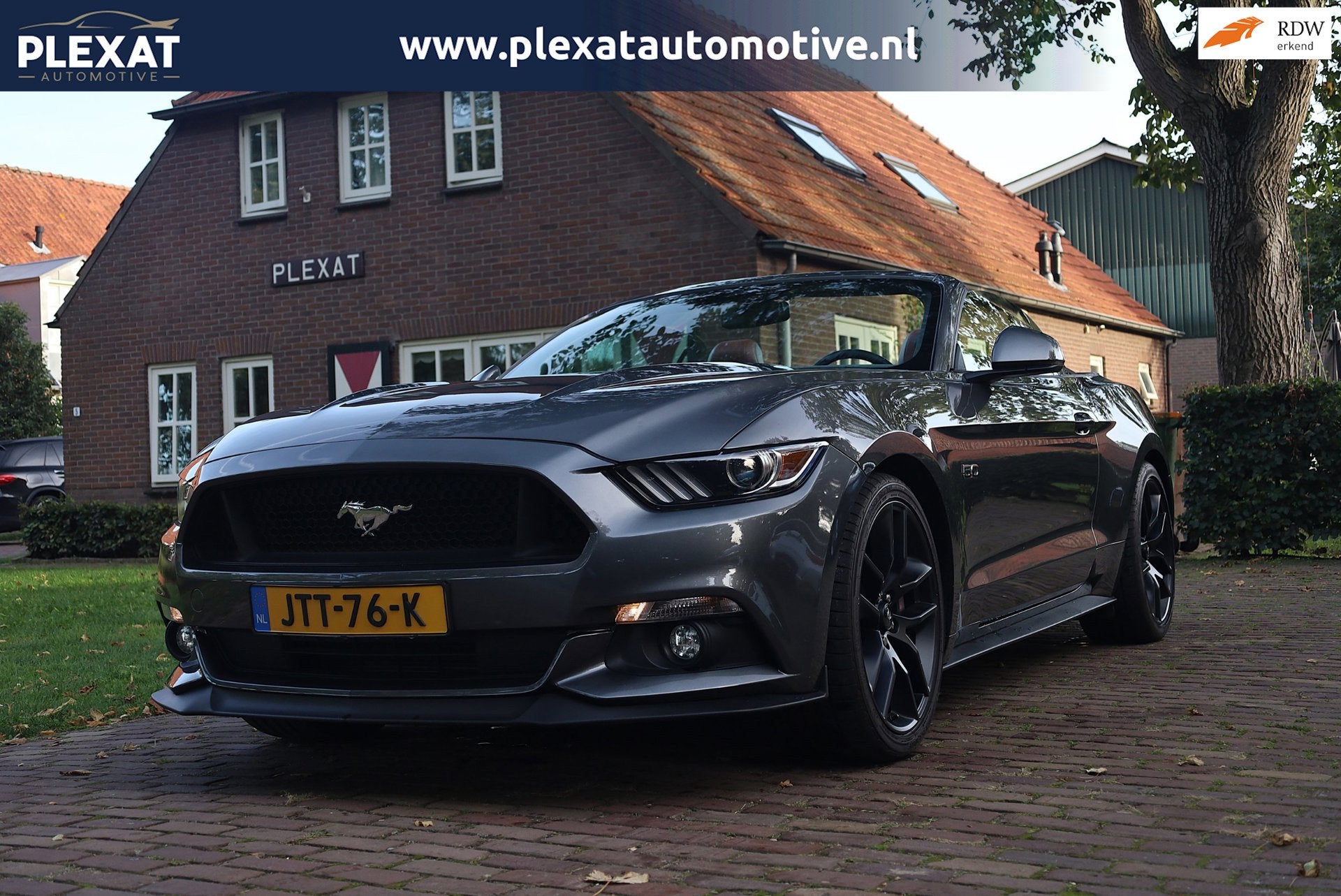 Ford Mustang Convertible 5.0 GT| Handgeschakeld | NW Model |, Auto's, Achterwielaandrijving, Gebruikt, Cabriolet, 4 stoelen