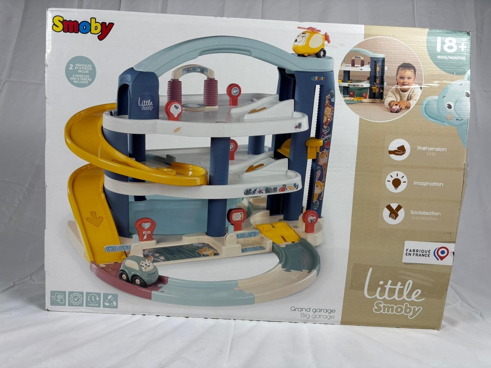 Smoby grand garage, nieuw in doos, -, Jongen of Meisje, -, Nieuw