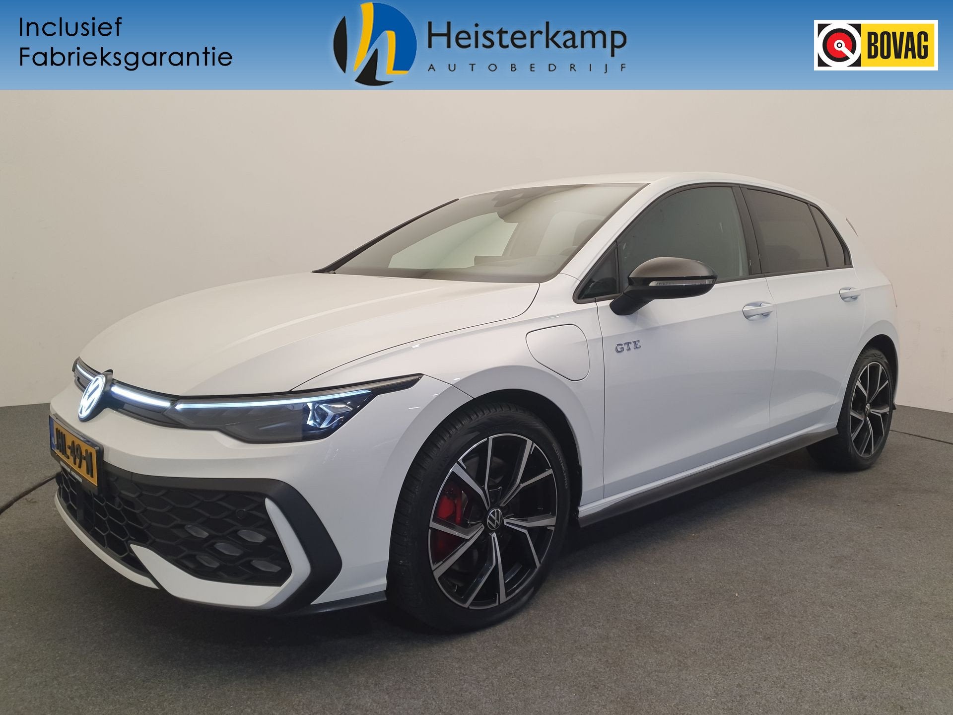 Volkswagen Golf GTE 1.5 eHybrid 272pk DSG/AUT Wegklapbare tr, Auto's, Volkswagen, 12 maanden, Stof, Zwart, 4 cilinders