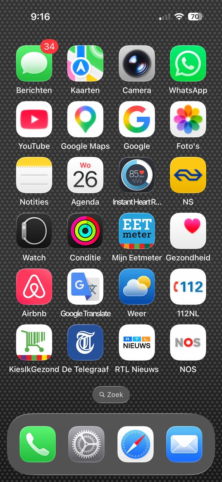 IPHONE 14 PRO, Telecommunicatie, Mobiele telefoons | Apple iPhone, Zwart, Ophalen of Verzenden, Zo goed als nieuw, Zonder simlock