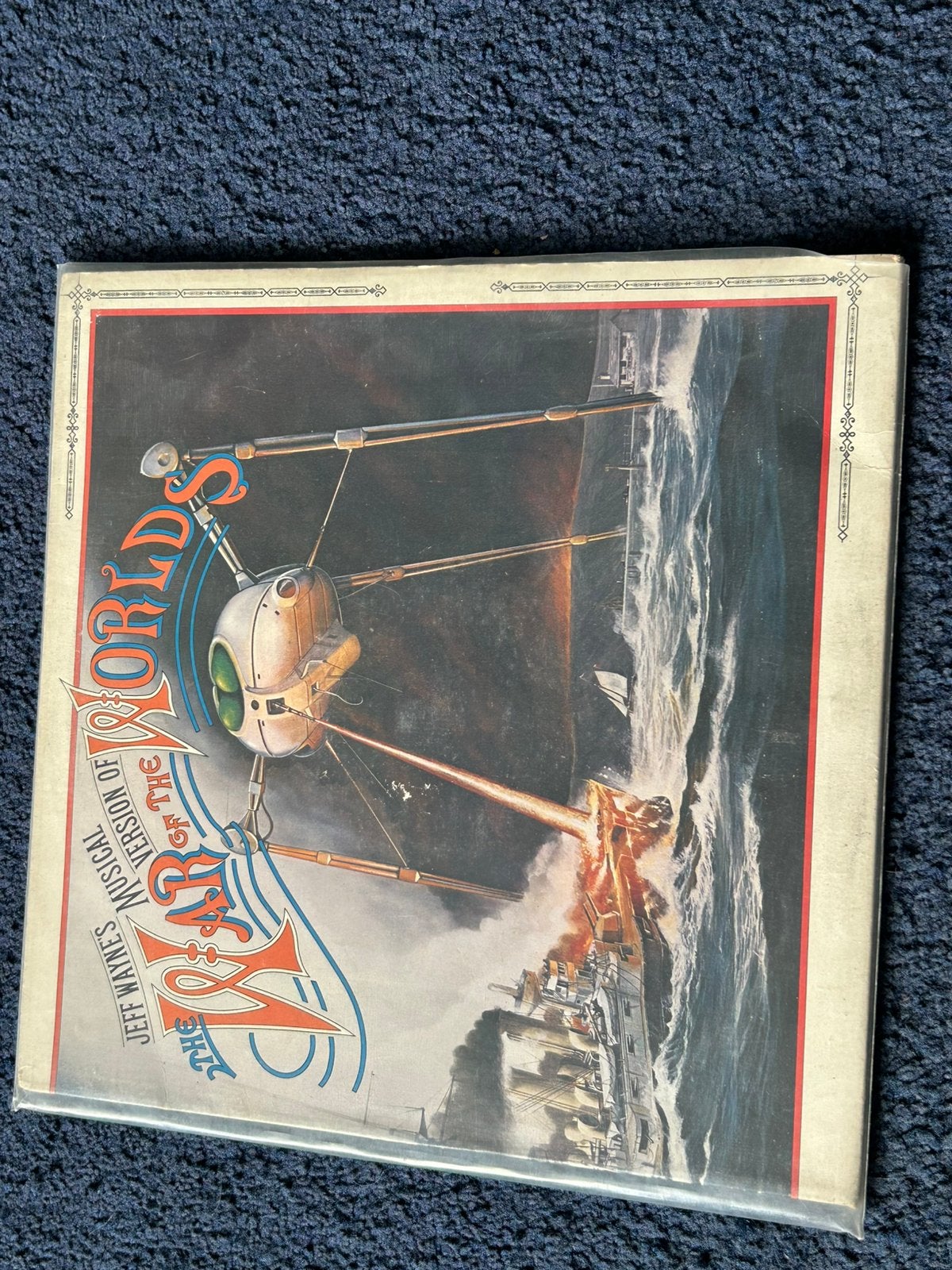 The war of the world Jeff Wayne 2LP, Ophalen of Verzenden, Gebruikt, Pop, Dubbel-LP