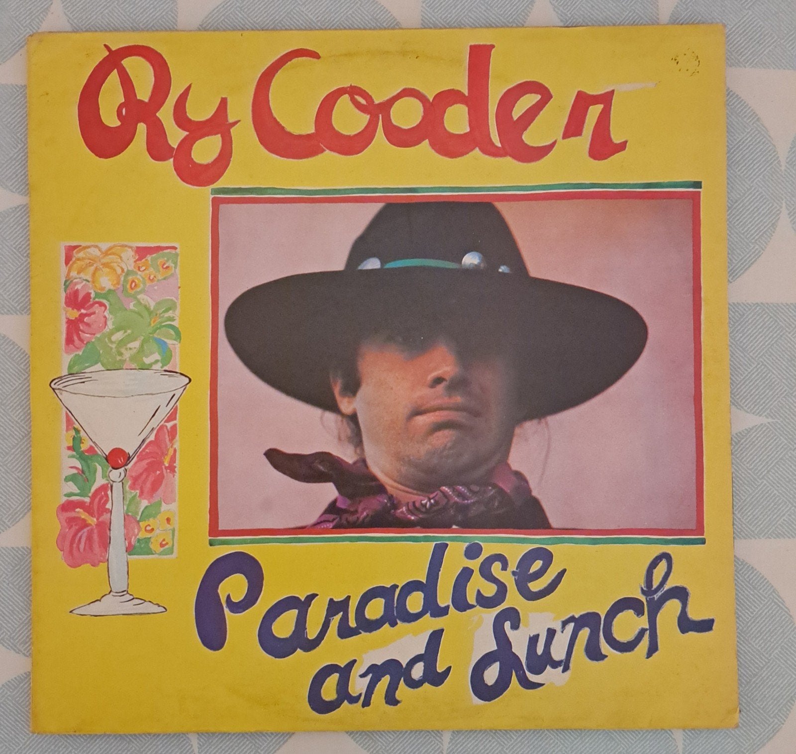 Ry Cooder - Paradise and Lunch LP (1974), LP, Gebruikt, Ophalen of Verzenden, Folk