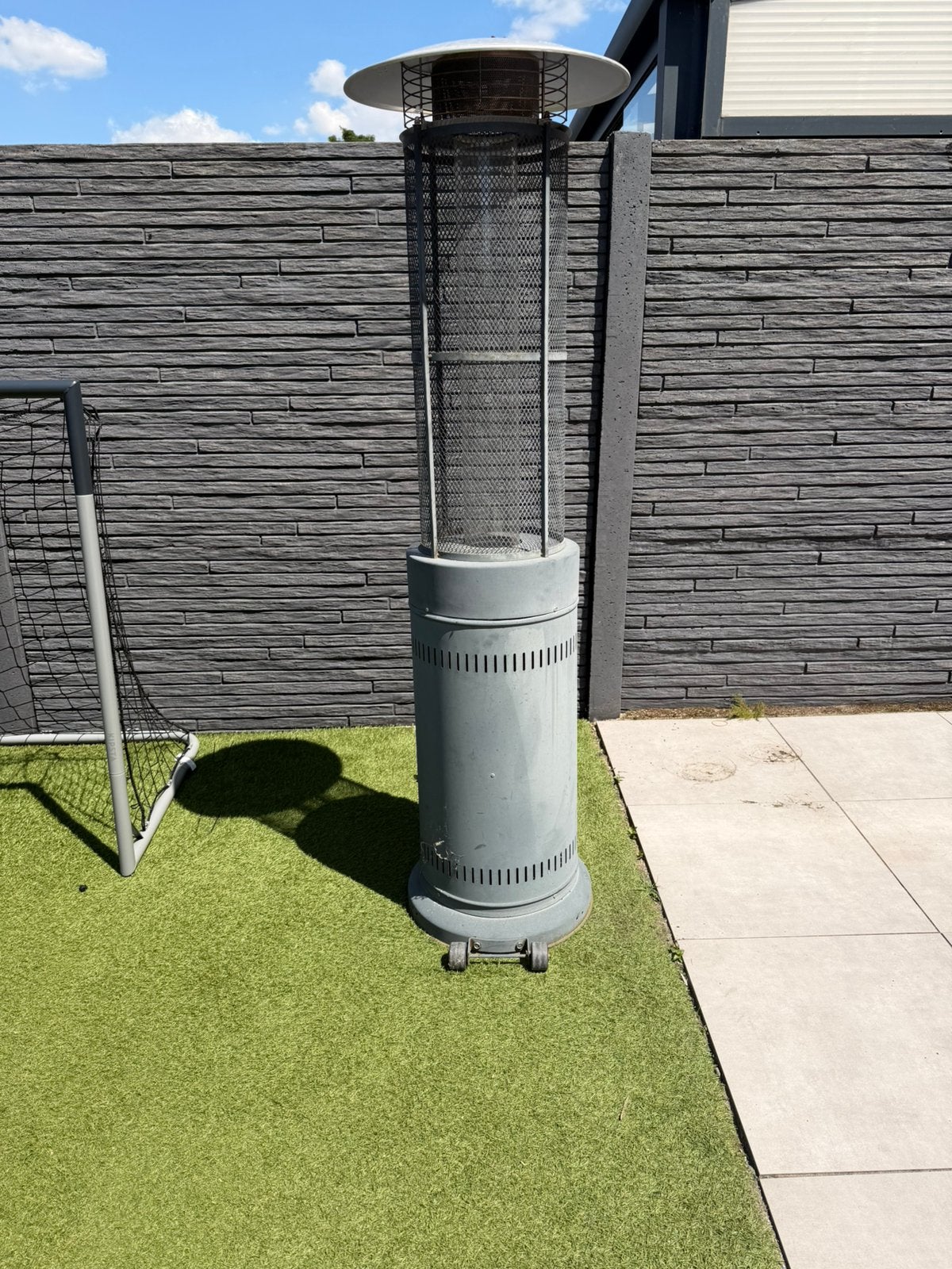 Terrasverwarmer op gas, Ophalen, Gebruikt