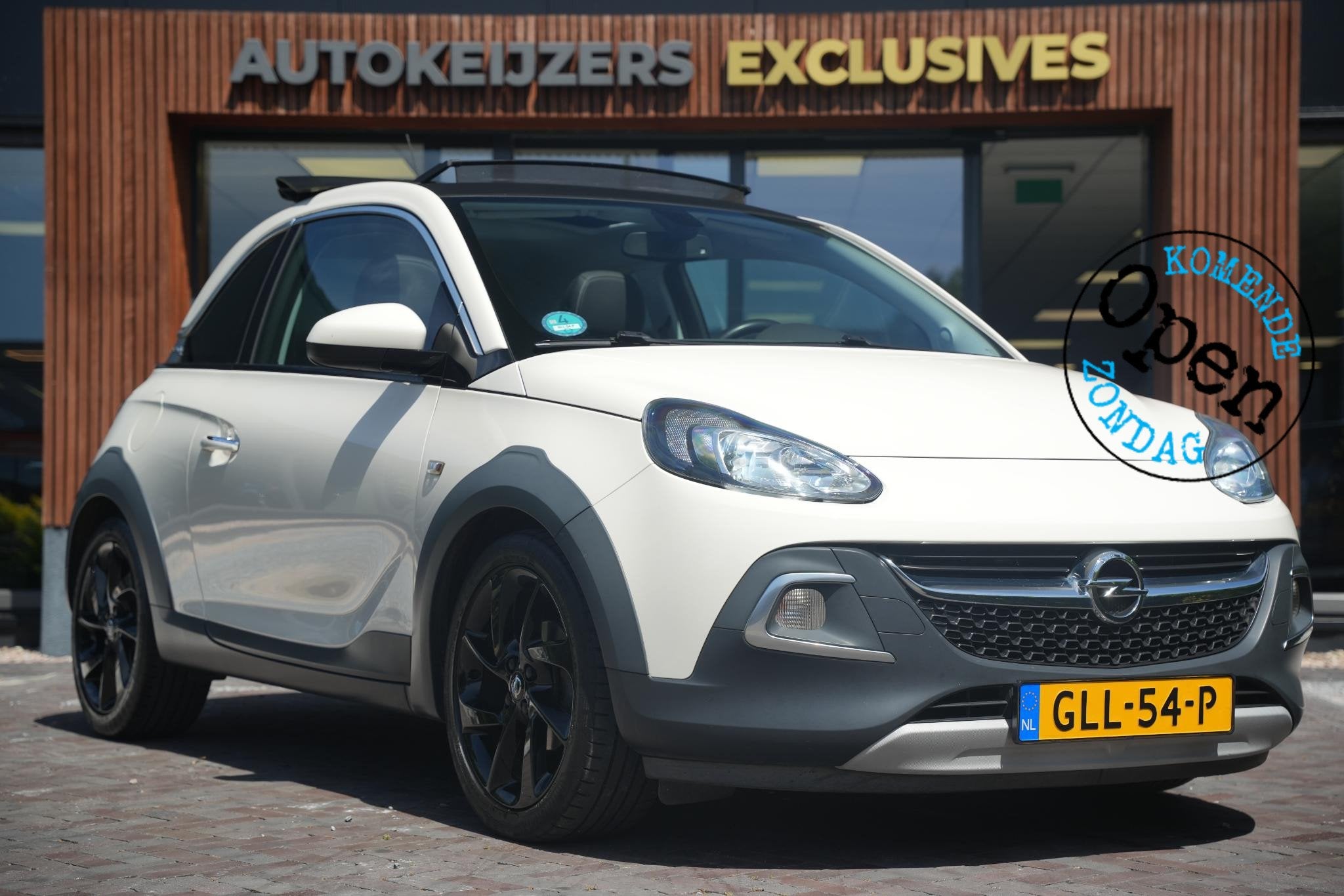 Opel ADAM 1.4 Glam Favourite Softtop Open Dak Airco Stoel St, Voorwielaandrijving, Euro 5, Gebruikt, 1398 cc