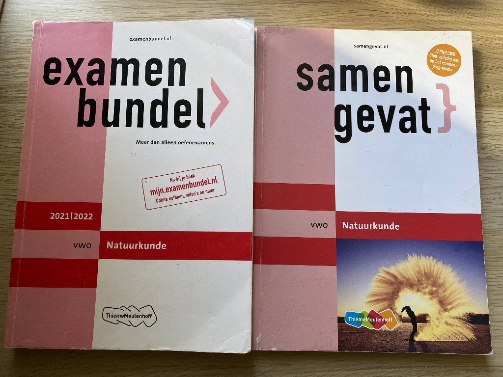 Natuurkunde VWO Samengevat + Examenbundel, Ophalen of Verzenden, Zo goed als nieuw, VWO, Natuurkunde