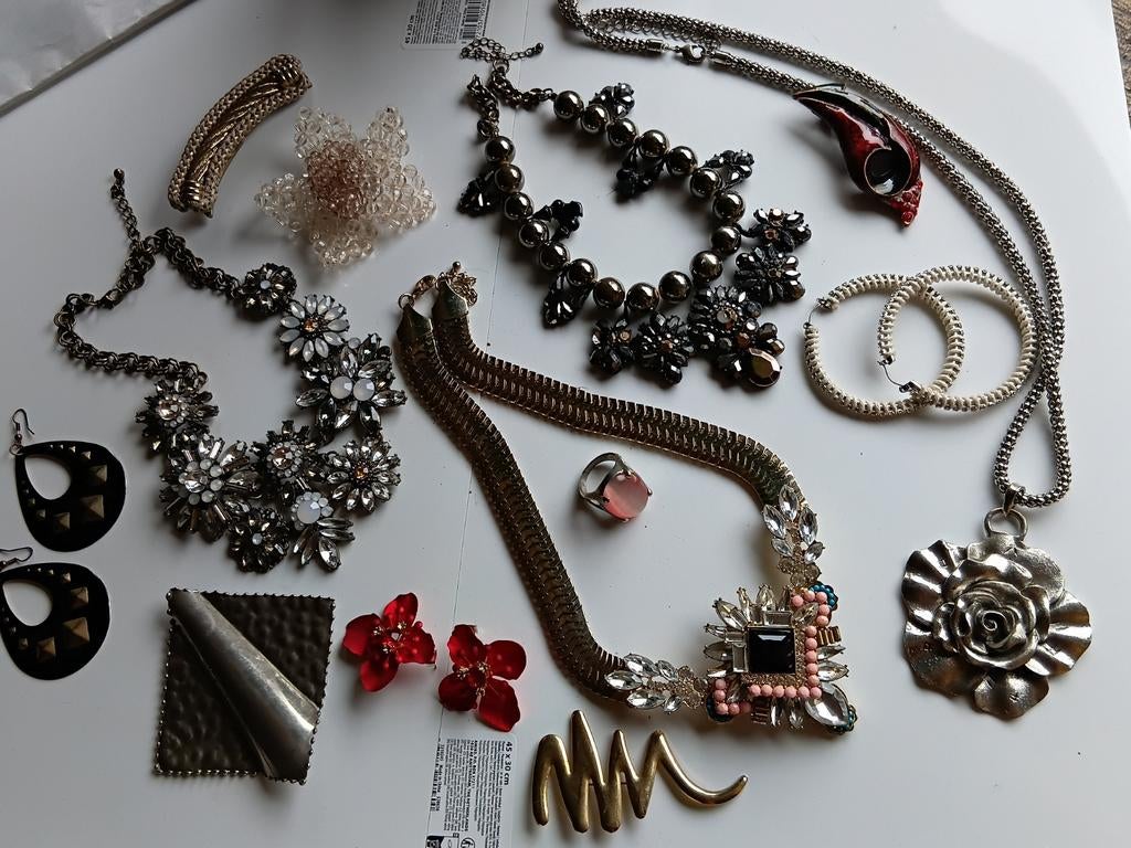 sieraden pakket , statement sieraden, Ophalen, Overige kleuren, Overige materialen