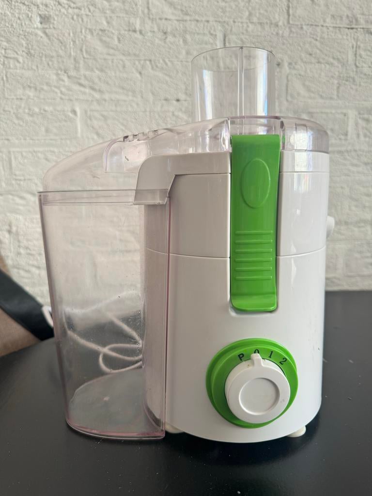Compacte sapcentrifuge - Wit/Groen, Witgoed en Apparatuur, Ophalen of Verzenden, Gebruikt