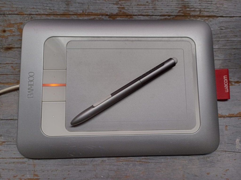 Wacom, Bamboo Fun Pen en Tablet (met Stylus), Computers en Software, Tekentablets, Ophalen of Verzenden, Gebruikt, Bedraad, Wacom Bamboo