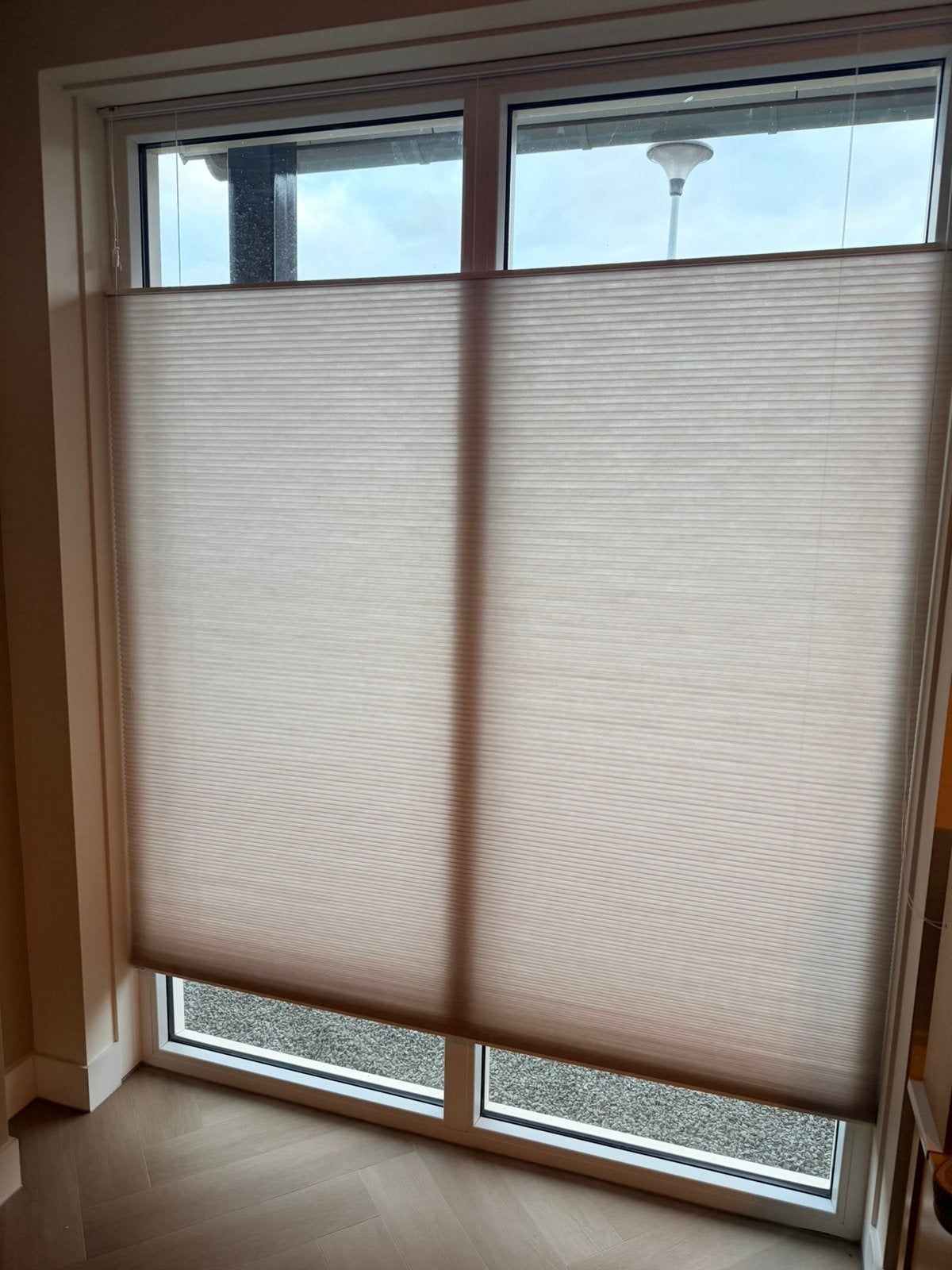 Veneta plisségordijn Nat. 1106 nieuw in doos (aanschaf €420), Ophalen, Overige merken, Beige, Nieuw